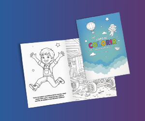 LIVRO DE COLORIR UMA AVENTURA NO CÉU!